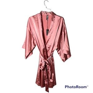 Youmita pink kimono robe size XL
